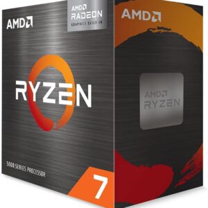 AMD Procesador Ryzen™ 7 5700G - 8 núcleos de CPU - Socket-AM4-3.80GHz - 16MB L3 Cache - Incluye Disipador Wraith Stealth