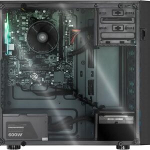 XTREME PC GAMING AMD Radeon Vega Renoir Ryzen 7 5700G 16GB SSD 240GB 2TB WiFi (Dragonfly, Black)