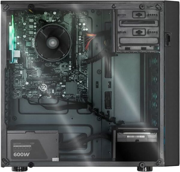 XTREME PC GAMING AMD Radeon Vega Renoir Ryzen 7 5700G 16GB SSD 240GB 2TB WiFi (Dragonfly, Black)