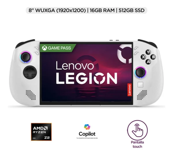 Consola Legion Go S (16GB 512GB) Blanco Lenovo