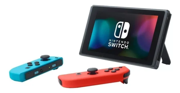 Nintendo Switch Neon Blue And Neon Red Joycon. Color Rojo - Image 6