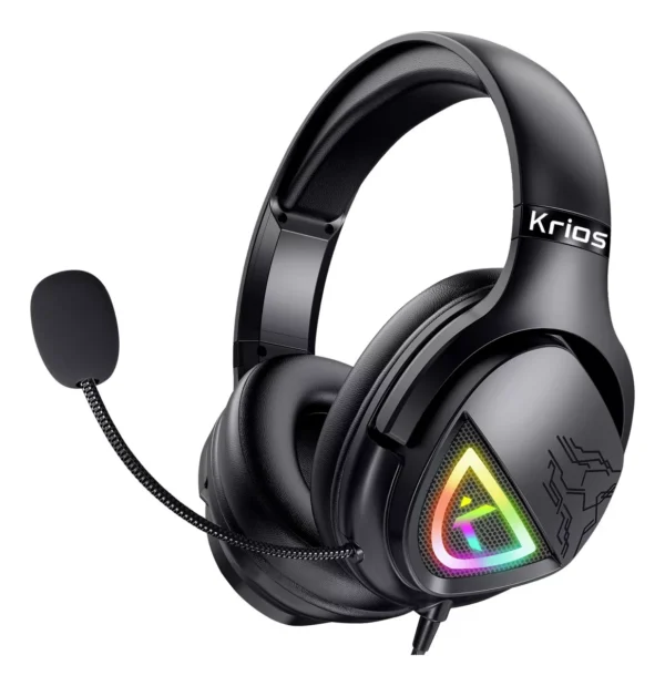 Audífonos Gamer KRIOS K11 Headset Gamer con Microfono Led Rgb para Xbox Ps4 Pc