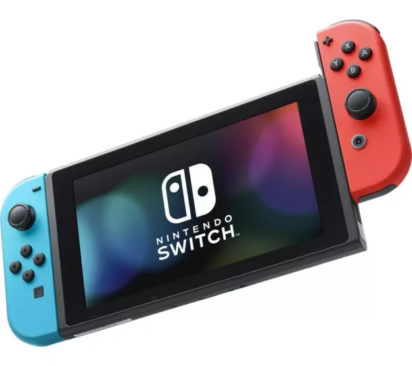 Nintendo Switch Neon Blue And Neon Red Joycon. Color Rojo - Image 2