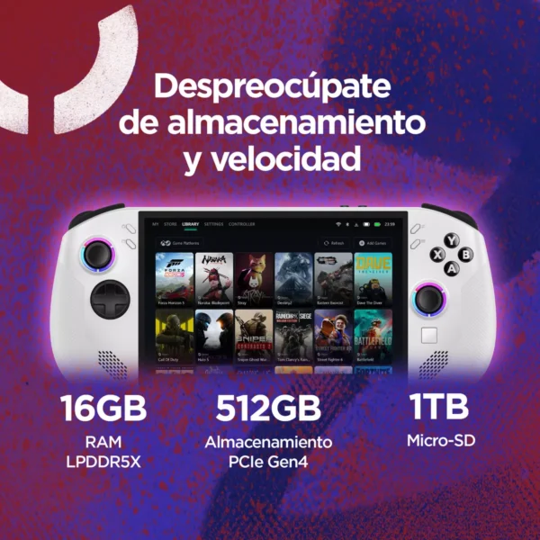 Consola Legion Go S (16GB 512GB) Blanco Lenovo - Image 2