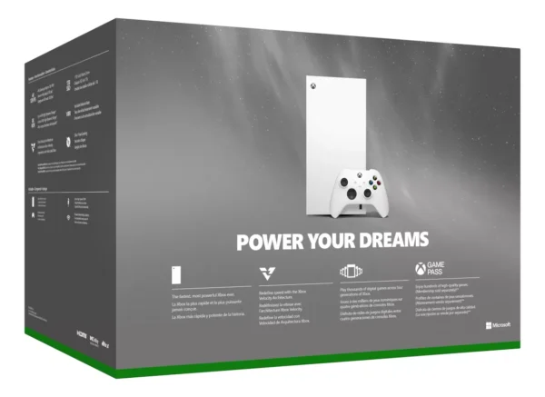 Consola Xbox Series X Edición Digital 1tb Ssd Robot White Blanco - Image 7